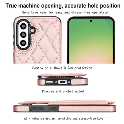 For Galaxy A56 A55 A54 A53 5G Case with RFID Blocking Card Holder Magnetic Clasp Flip Cover - Xxfsk Series