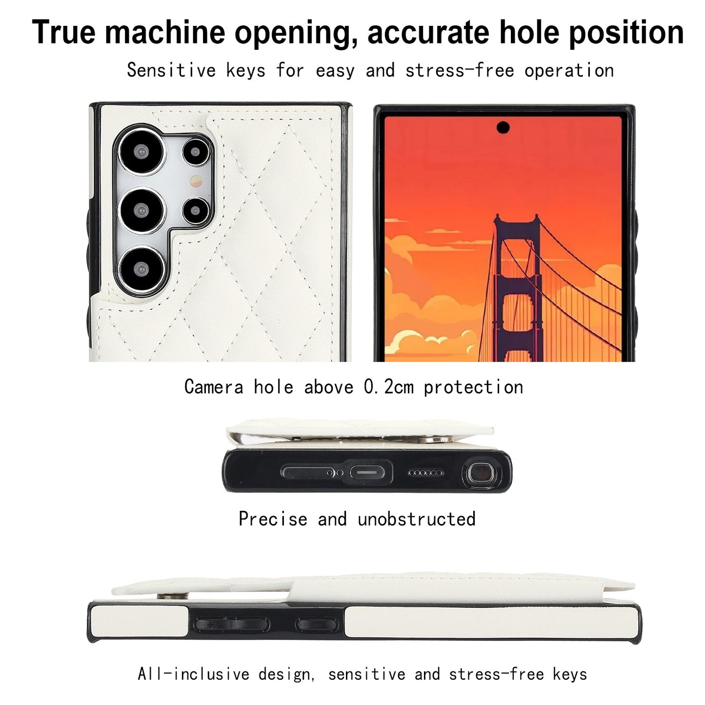 For Galaxy S25 S24 Ultra Case with RFID Blocking Card Holder Magnetic Clasp Flip Cover - Xxfsk Series