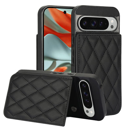 For Google Pixel 10 9 Pro XL Case with RFID Blocking Card Holder Magnetic Clasp Flip Cover - Xxfsk Series