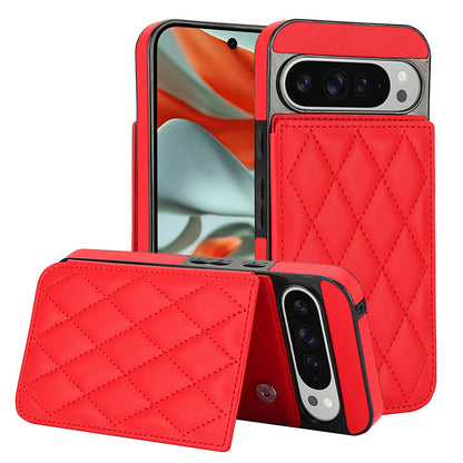 For Google Pixel 10 9 Pro XL Case with RFID Blocking Card Holder Magnetic Clasp Flip Cover - Xxfsk Series