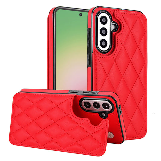 For Galaxy A56 A55 A54 A53 5G Case with RFID Blocking Card Holder Magnetic Clasp Flip Cover - Xxfsk Series