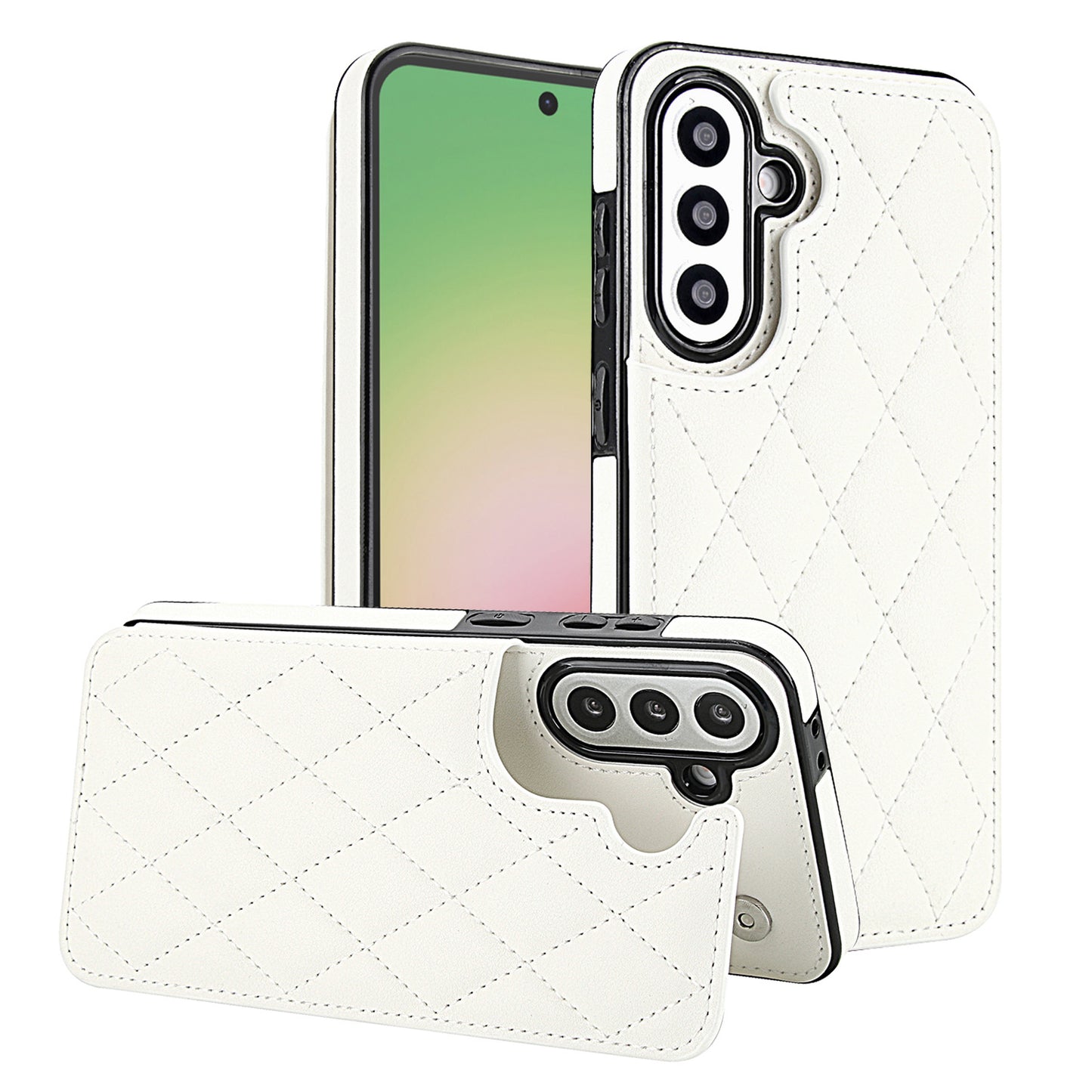 For Galaxy A56 A55 A54 A53 5G Case with RFID Blocking Card Holder Magnetic Clasp Flip Cover - Xxfsk Series