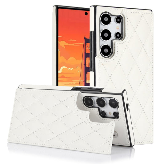 For Galaxy S25 S24 Ultra Case with RFID Blocking Card Holder Magnetic Clasp Flip Cover - Xxfsk Series