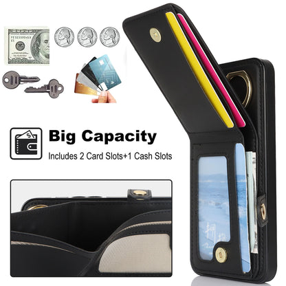 For Galaxy A56 A55 5G Wallet Case with Card Holder, Leather Protective Cover with Kickstand - Zhihqbk Series