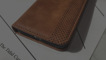 For Sharp Aquos R10 R9 Sense9 Sense8 Wallet Case with Card Holder Magnetic Closure, PU Leather Folio Flip Protective Cover - Ckfgwpt Series