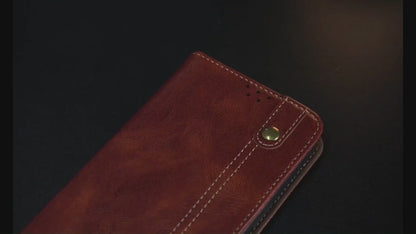Compatible with Galaxy S25 Edge S24 Wallet Case, PU Leather Flip Folio Cover with Kickstand and Card Slots - Youlwxx Series