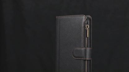 For Sharp Aquos R9 Sense9 Sense8 Wallet Case, Faux Leather Crossbody Phone Case Zipper with Credit Card Holder - Lldkywxkgs Series